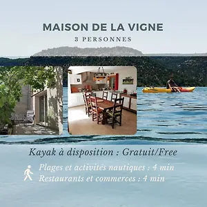 Appartement La Maison De La Vigne, Bauduen